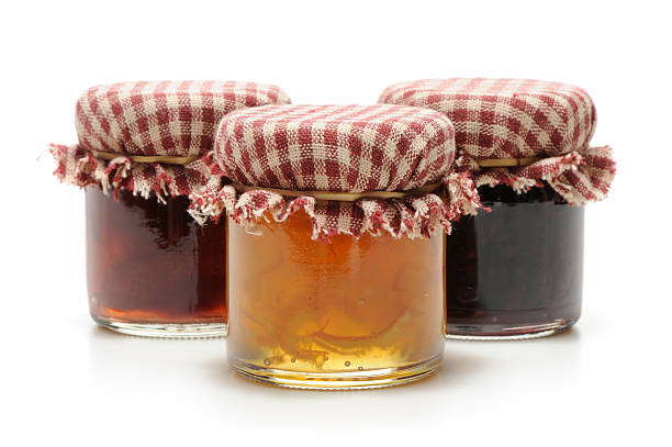 홈메이트 젤리 또는 jam - gelatin dessert orange fruit marmalade 뉴스 사진 이미지