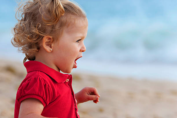 istock Girl in the beach 186872399
