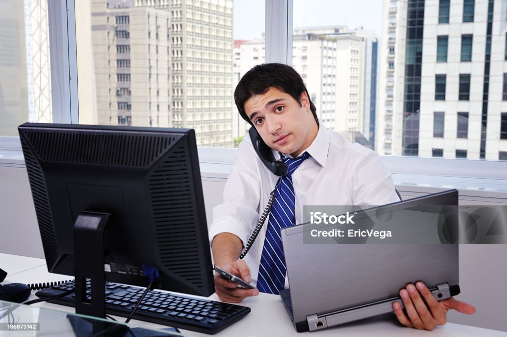 Multitasking Büroberuf - Lizenzfrei Jonglieren Stock-Foto