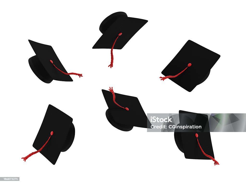 Sombrero de graduación - Foto de stock de Birrete libre de derechos