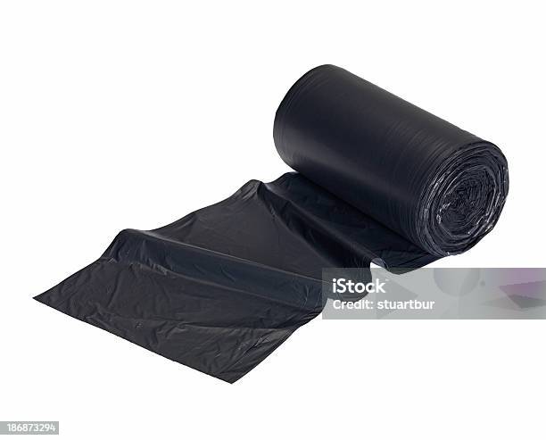 Garbage Sacks Stock Photo - Download Image Now - Cut Out, Garbage Bag, Horizontal