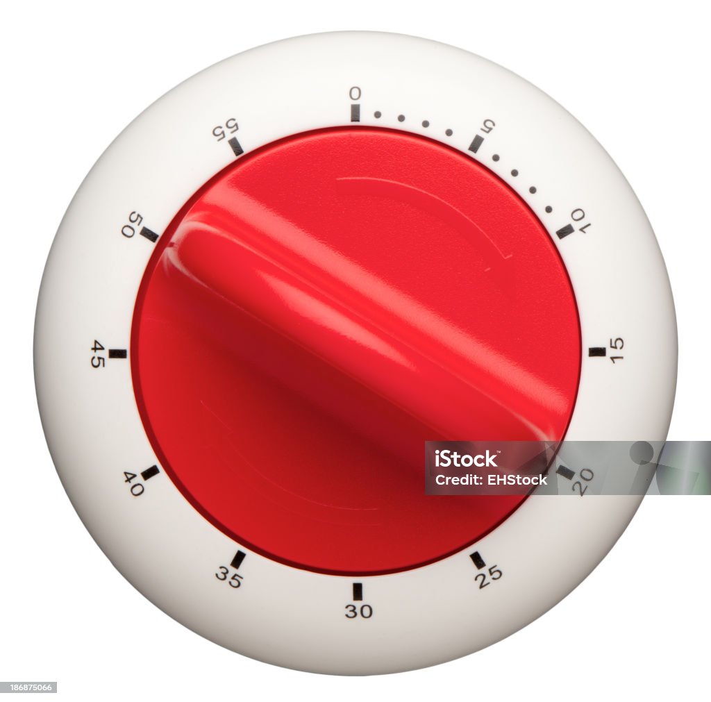 Cucina cucina Timer uovo isolato su sfondo bianco - Foto stock royalty-free di Cucinare