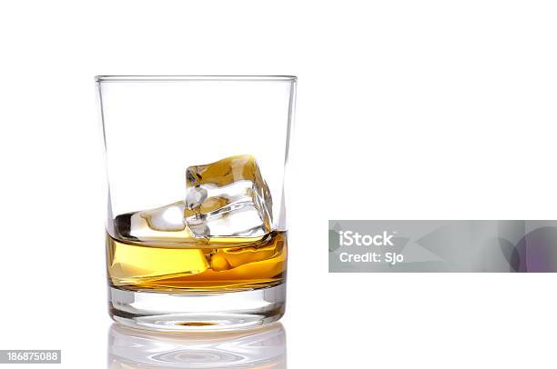 Glass Of Whisky Stock Photo - Download Image Now - Whiskey, Liqueur, Drinking Glass