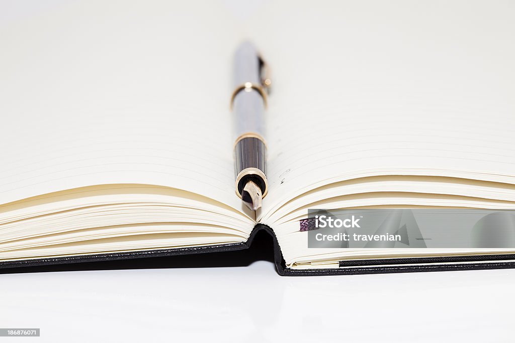 Notebook and a pen Abstract Stock Photo
