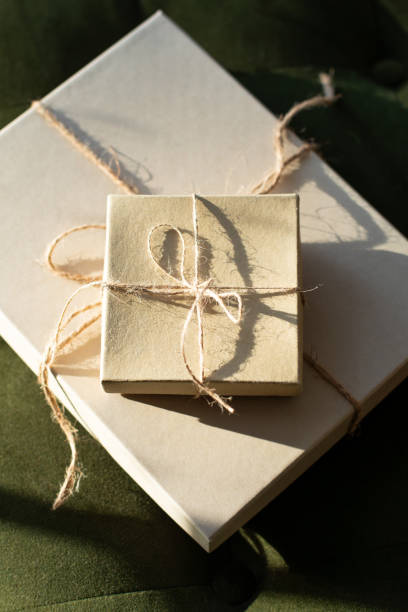 istock Brown paper packages tied up with string 1868767917