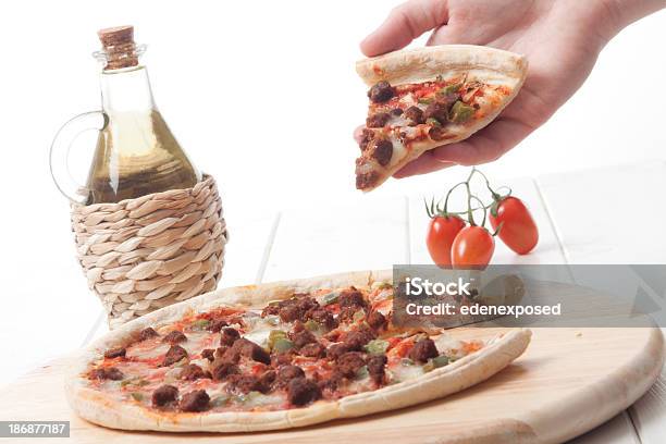 Pizza Stock Photo - Download Image Now - Cooked, Fast Food, Food and Drink