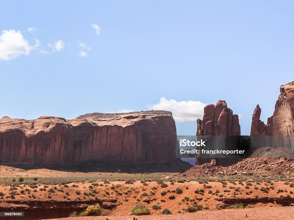 Paisaje del parque nacional de Monument valley - Foto de stock de Aire libre libre de derechos