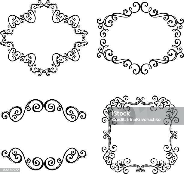 Decorative Ornamental Frame For Text Stock Illustration - Download ...
