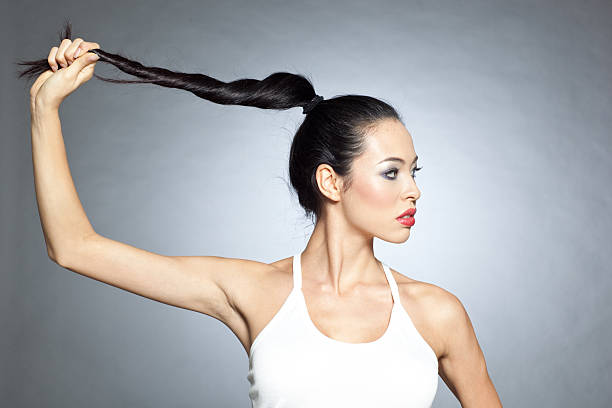 istock Attractive fashion model 186881282