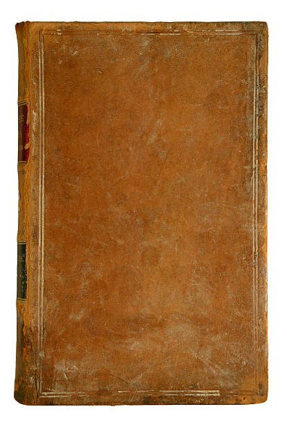 istock Antique Leather Book Cover 186881428