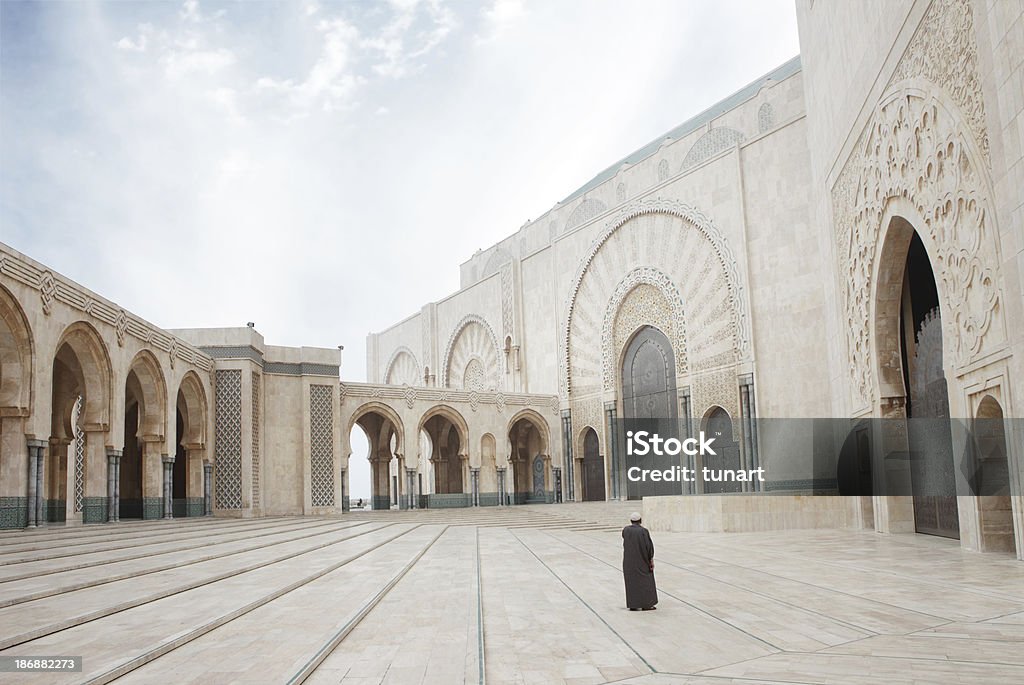 Mesquita Hassan II - Foto de stock de Casablanca royalty-free