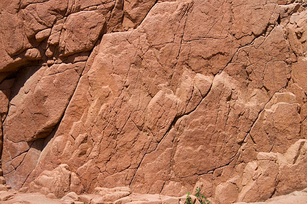 red rock fundo - crevice imagens e fotografias de stock