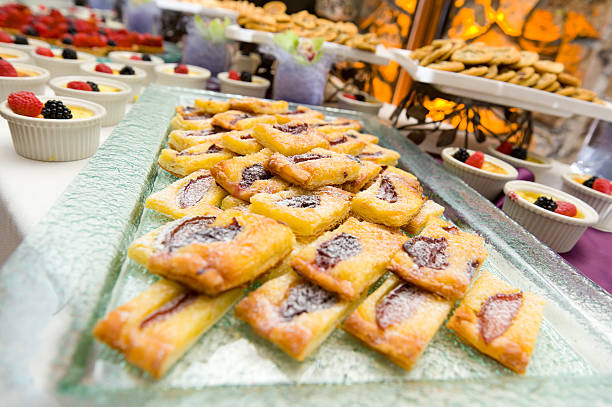 istock Fresh Pastry Dessert Tray 186883562