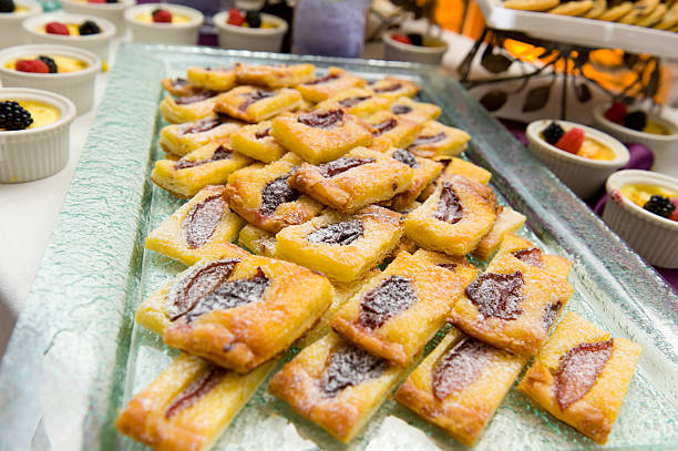 istock Fresh Pastry Dessert Tray 186883563