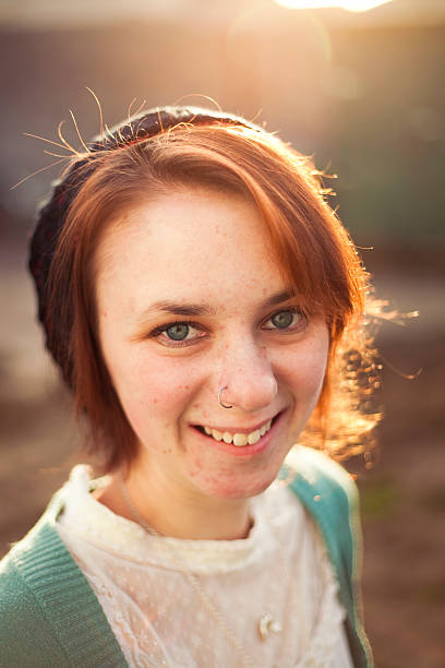 istock Blue Eyed Woman 186883832