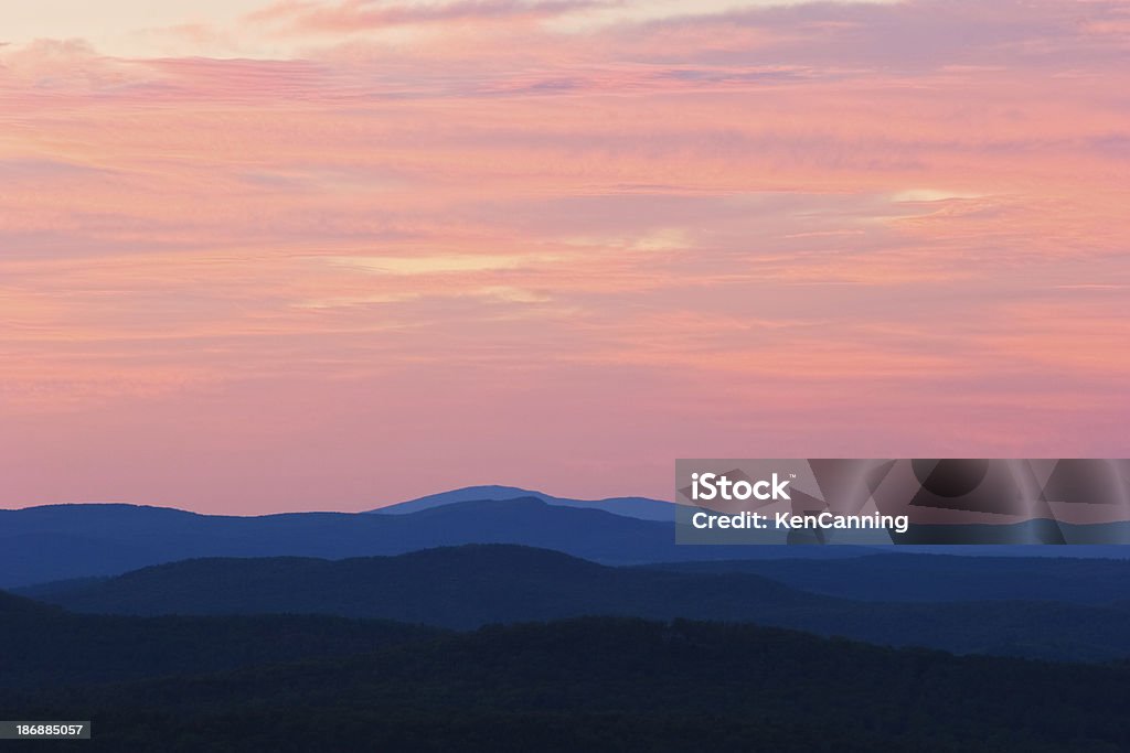 Rolling Vermont-Gebirge - Lizenzfrei Bildhintergrund Stock-Foto