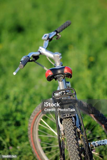 Mountain Bikexlarge - Fotografie stock e altre immagini di Ambientazione esterna - Ambientazione esterna, Andare in mountain bike, Area selvatica