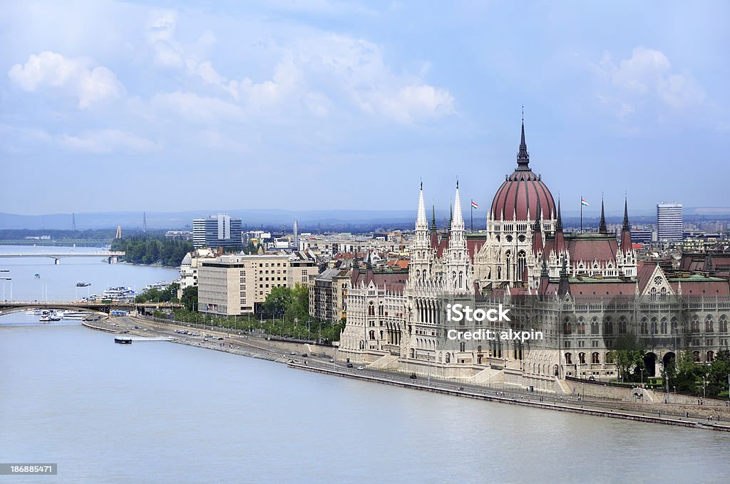 Parlamento húngaro - Royalty-free Arquitetura Foto de stock