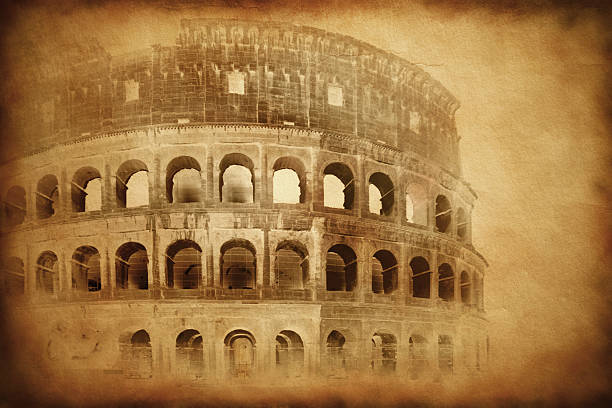 istock Vintage photo of Coliseum 186886464