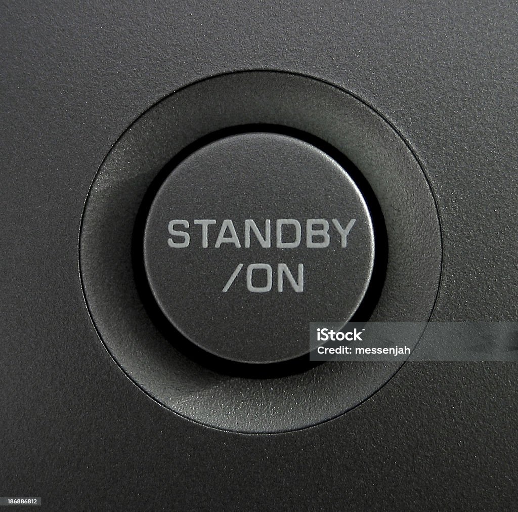 Estado de "Standby"/de botão. - Foto de stock de Conexão royalty-free