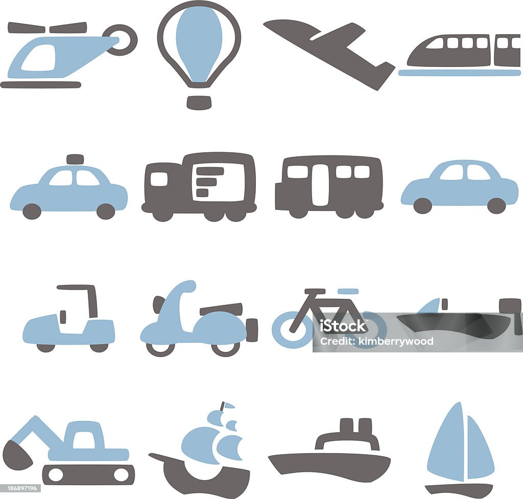Fahrzeug-Symbol - Lizenzfrei Arrangieren Vektorgrafik