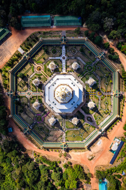 istock Phra Maha Chedi Chai Mongkhon in Roi Et, Thailand 1868995435