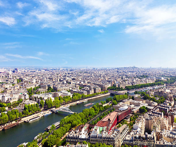 istock View of Paris from the Eiffel Tower 186904574