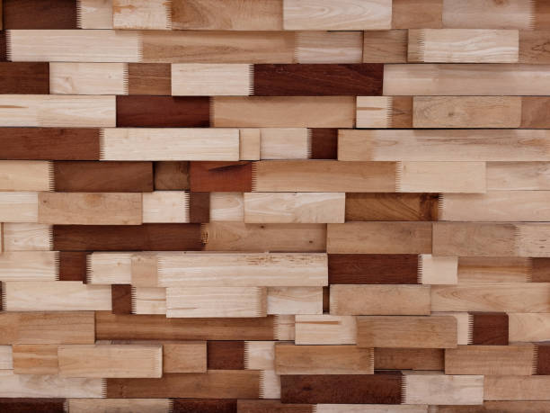 istock Wooden wall, wooden background, space for text 1869063878