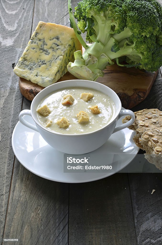 Brocoli et Stilton Soupe - Photo de Aliment libre de droits