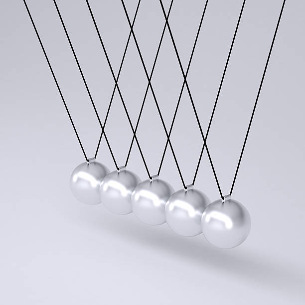istock Close up of Newton's cradle 186909991