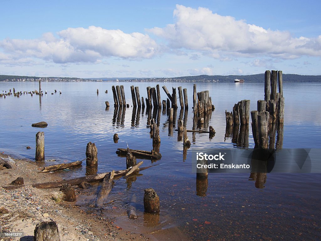 Alten Bergen in den See - Lizenzfrei Alt Stock-Foto