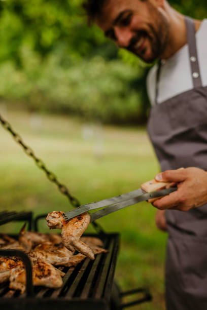 istock Casual outdoor cooking 1869160915