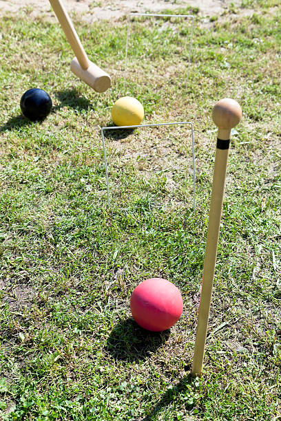 istock game of croquet on green lawn 186917723