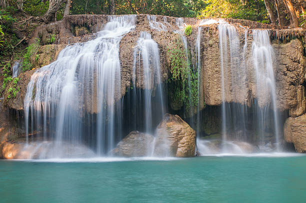 istock Erawan Waterfall at Kanchanaburi, Thailand 186918614