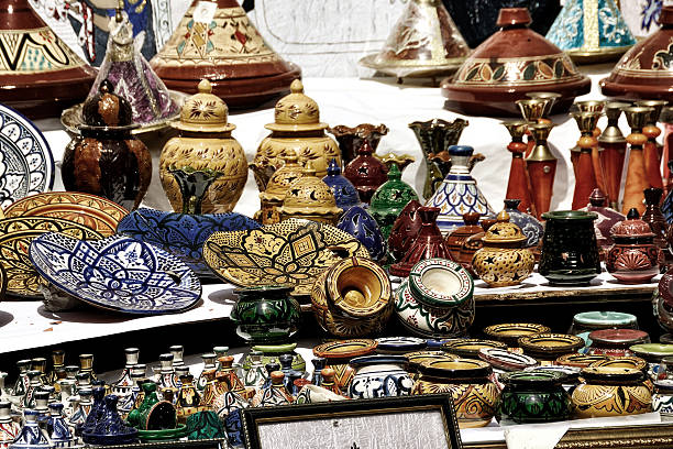 istock Market in Morocco, Africa 186918635