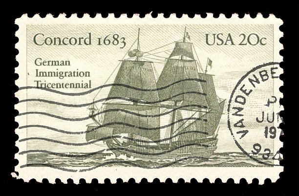 istock Historic postage stamp from the US 186918853