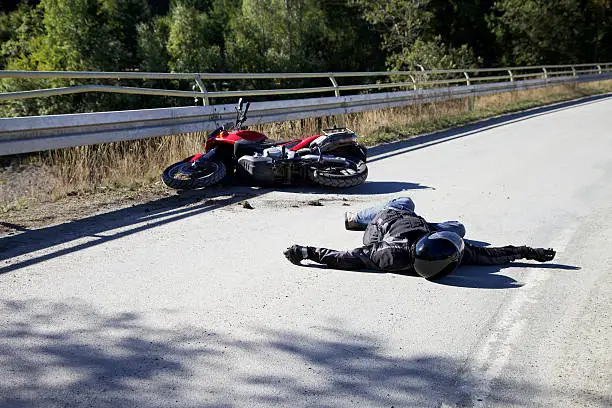 Photo of Accident with motorcycle