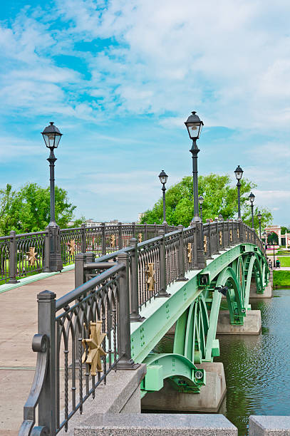 istock Bridge in Tsaritsino Park, Moscow 186921475