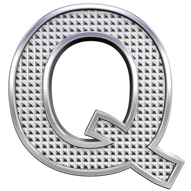 istock One letter from knurled chrome alphabet set 186921523