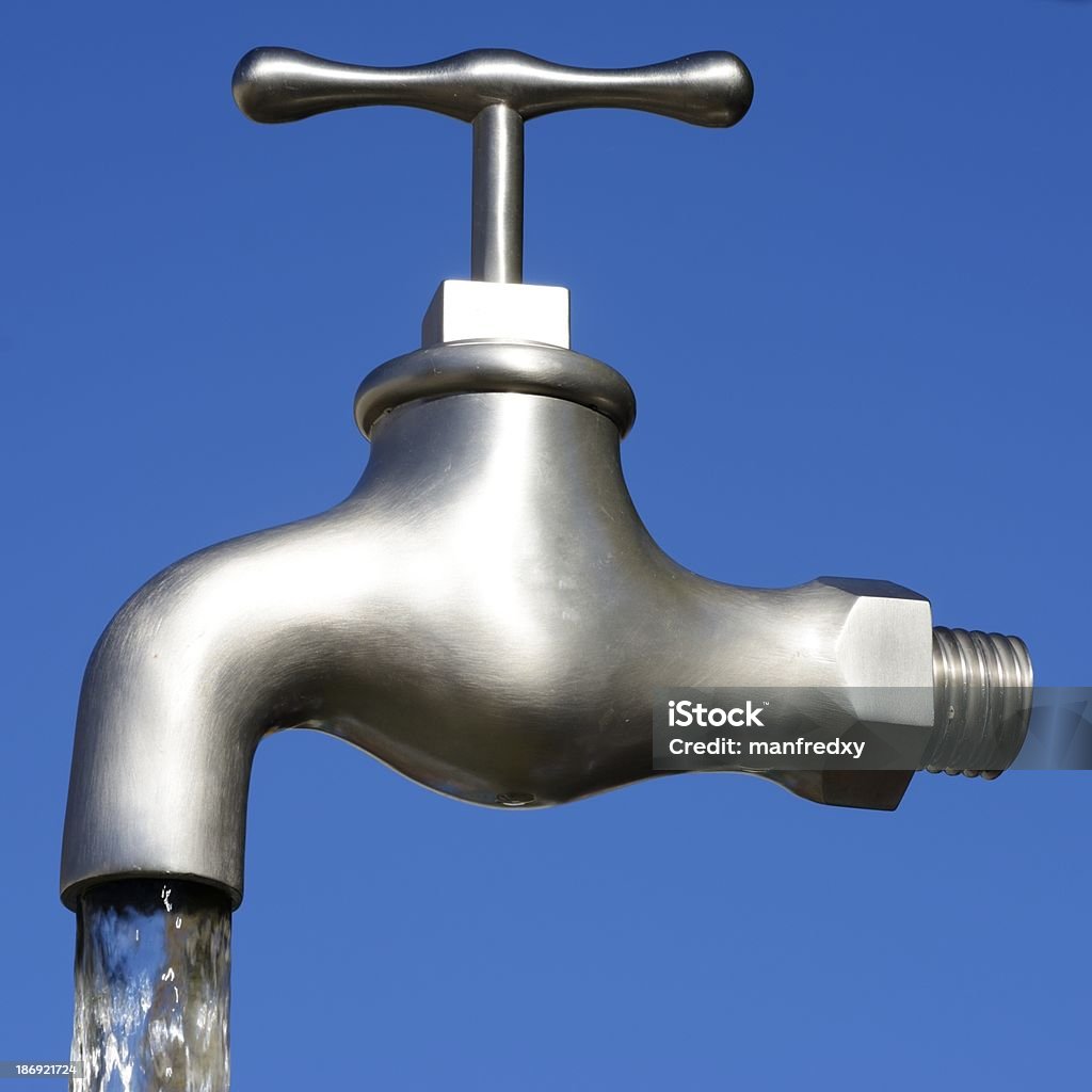 Magic Wasser- oder Zapfhahn - Lizenzfrei Bewässerungsanlage Stock-Foto
