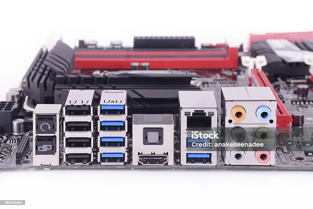 Costas mainboard - Foto de stock de .com royalty-free