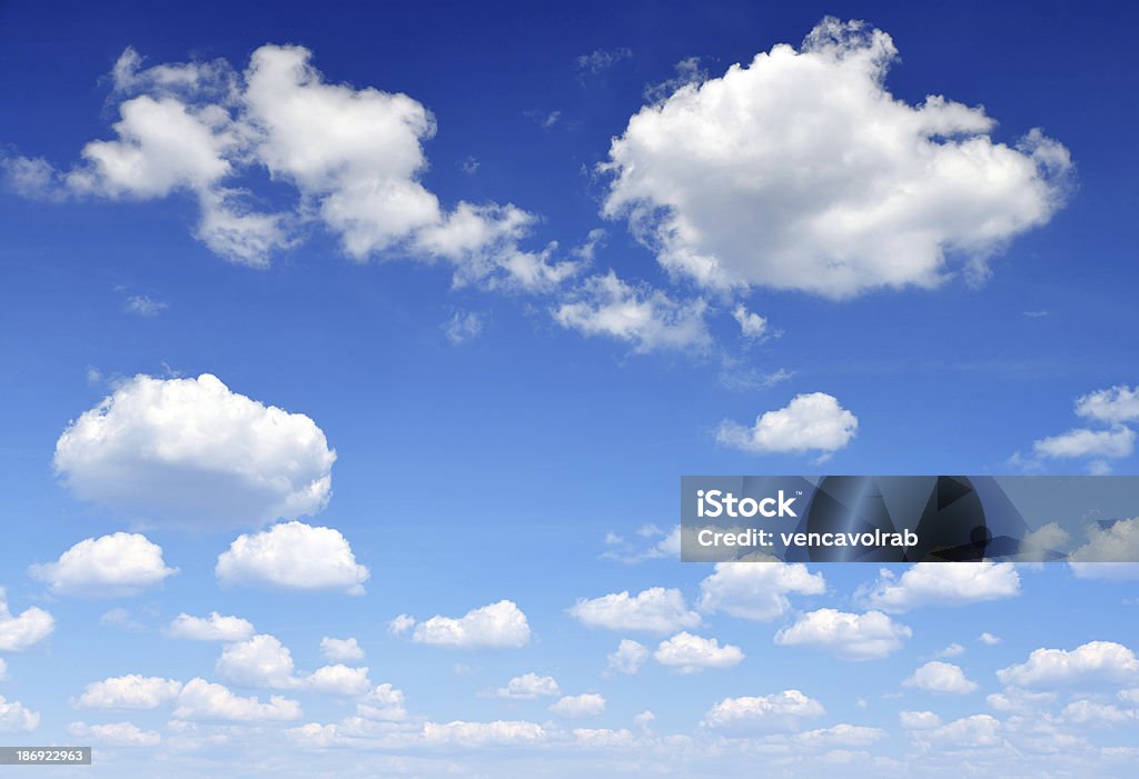 blue sky blue sky background with clouds Cumulus Cloud Stock Photo