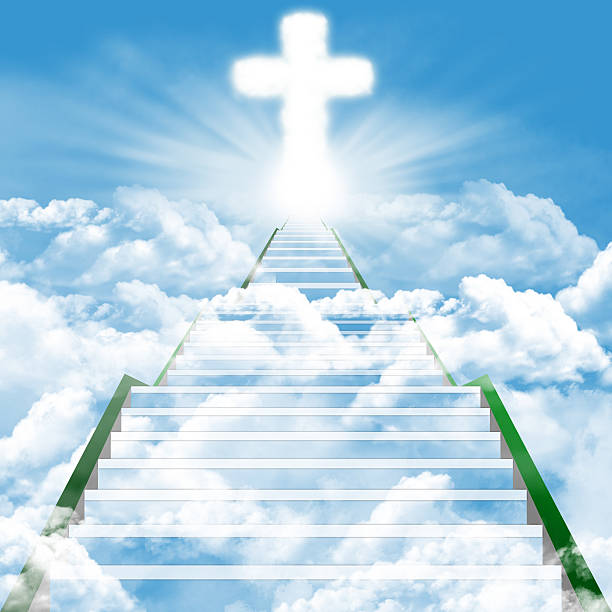istock Stairway to heaven 186923078