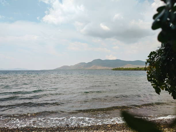 istock natural scenery on the edge of a rocky beach 1869236605