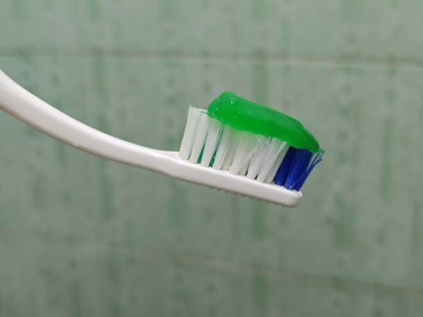 istock Close up of a toothbrush 1869238679
