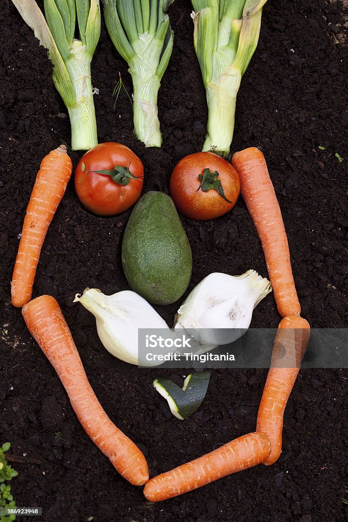 Divertente verdure - Foto stock royalty-free di Agricoltura
