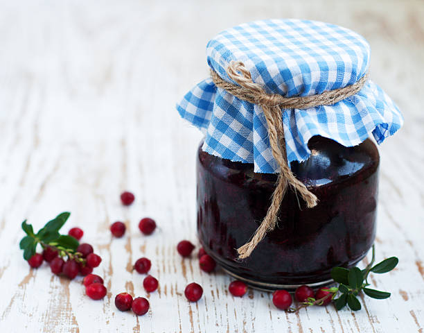 istock jar of cranberries jam 186924171