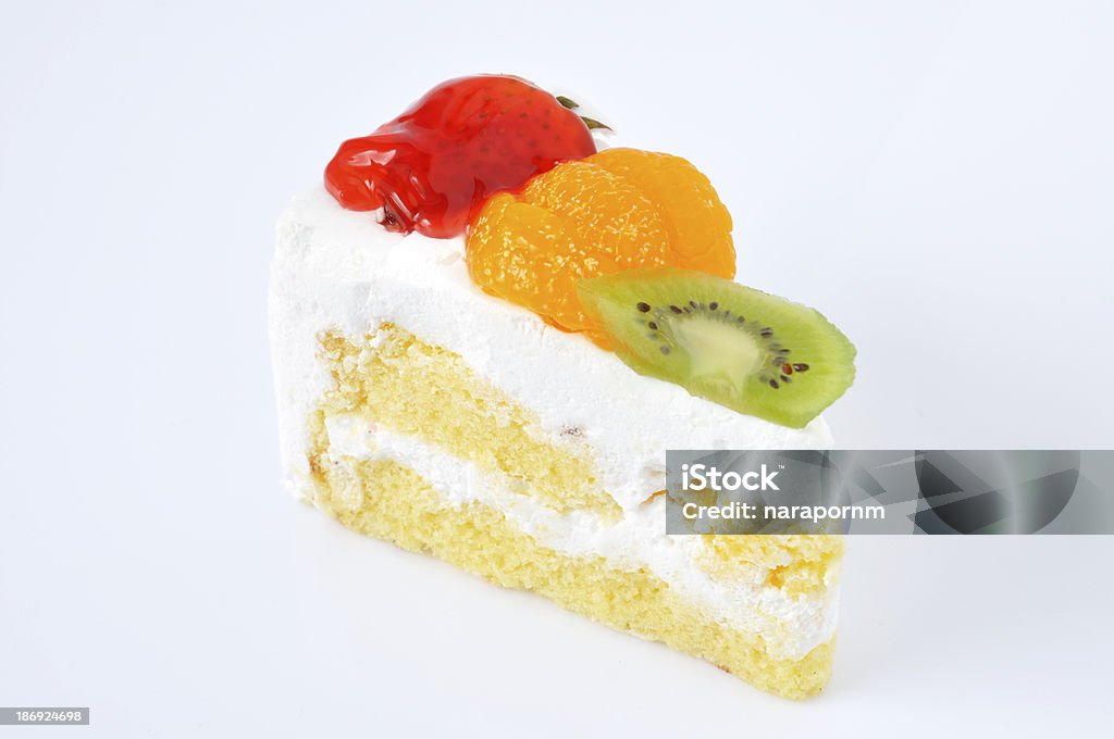 Torta di frutta - Foto stock royalty-free di Arancia