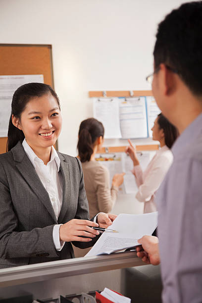 istock Business people working in the office 186924972