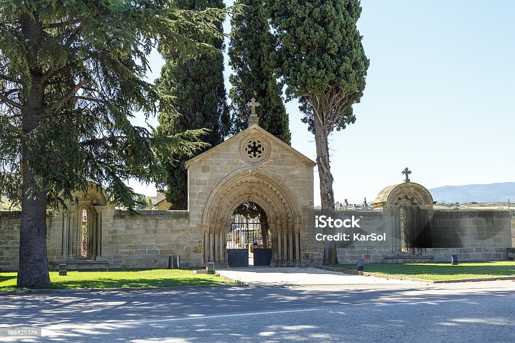 Sede del Monastero di San Juan de acri, Navarrete - Foto stock royalty-free di Autostrada